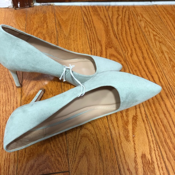 Mint green suede pumps from target 🎯 - Picture 5 of 6